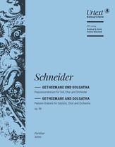 Gethsemane and Golgatha, Op. 96 SATB Vocal Score cover